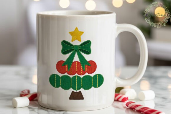 Applique Christmas Tree PNG Clipart: A Designer’s Review for Illustrations