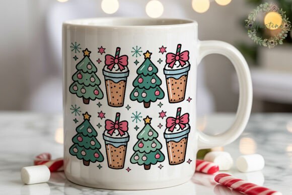 Christmas Coffee Tree Sublimation Design Review