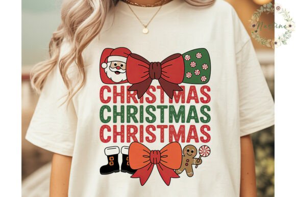 Christmas Coquette Bow PNG Clipart: Elevating Seasonal Illustrations