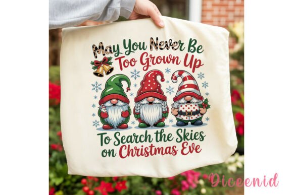 Christmas Gnome Holiday PNG Clipart for Illustrations