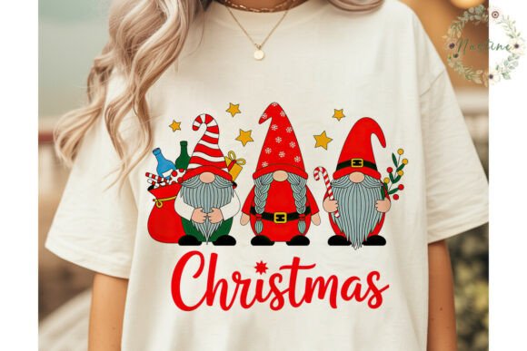 Christmas Gnomes Vibes PNG Clipart for Illustrations
