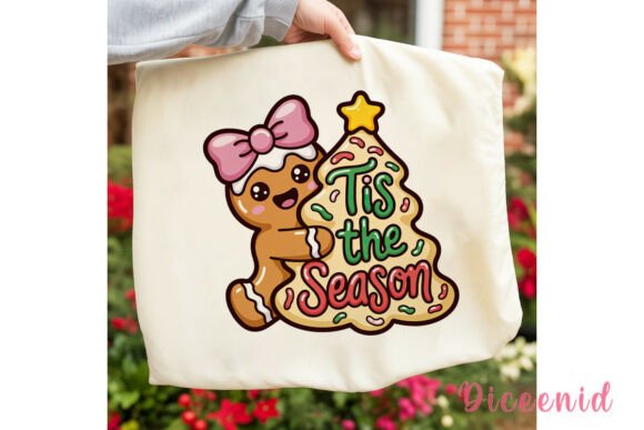 Cute Gingerbread Christmas PNG Clipart for Illustrations