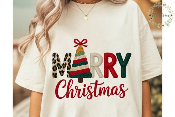 Festive Yarn Tree Christmas PNG Clipart for Illustrations