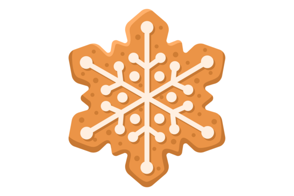 Gingerbread Snow Shape. Christmas Desser Review