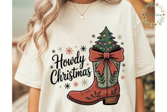 Howdy Christmas Boot Sublimation Design: A Designer’s Review for Illustrations