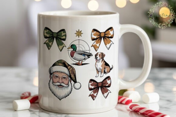Hunting Christmas Clipart PNG: A Brand Designer’s Review for Illustrations
