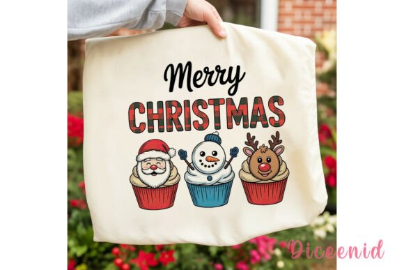 Merry Christmas Cupcakes PNG Clipart Review