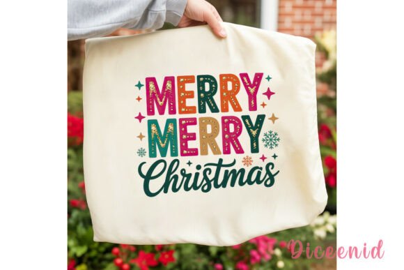 Merry Merry Merry Christmas PNG Clipart