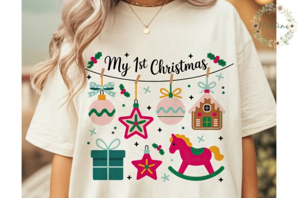My 1st Christmas Ornaments PNG Clipart: A Seller’s Review