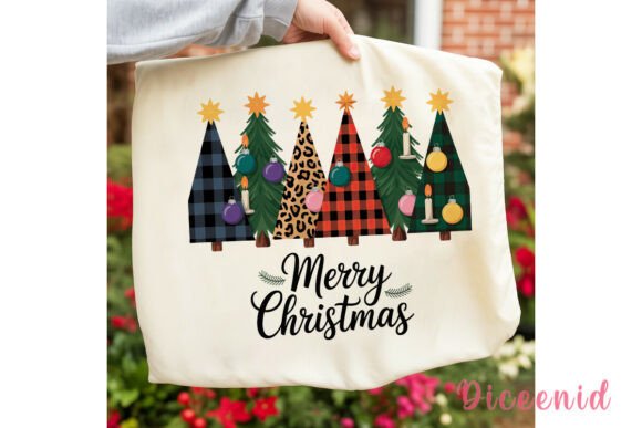 Plaid Leopard Christmas Trees PNG: A Designer’s Review for Illustrations
