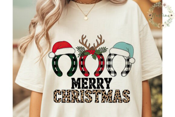 Rustic Christmas Horseshoes PNG Clipart