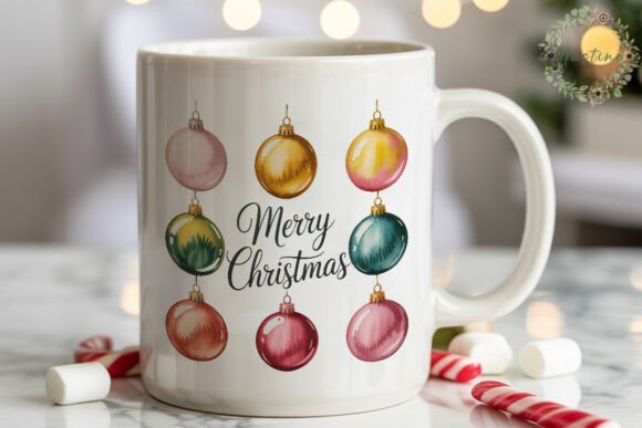 Watercolor Christmas Ornaments PNG: A Designer’s Take on Seasonal Illustrations