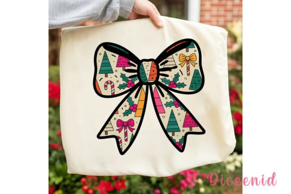 Whimsical Christmas Bow PNG Clipart Review